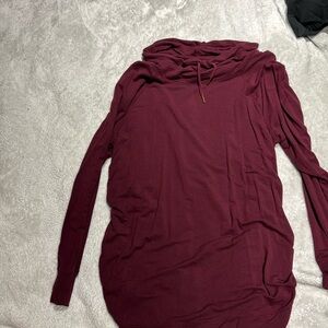 Long sleeve sweater blouse maternity